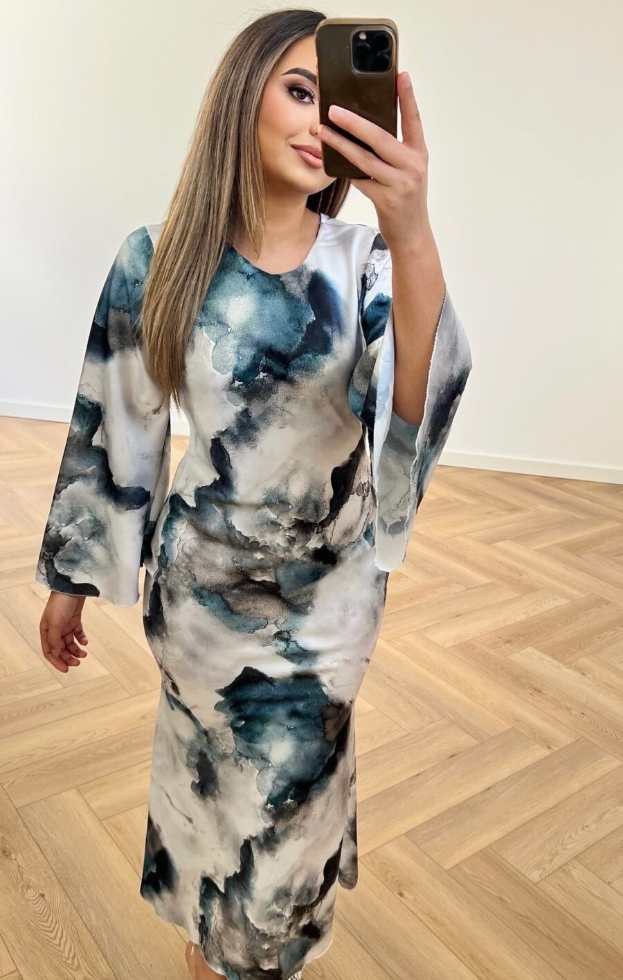Tie dye dress
