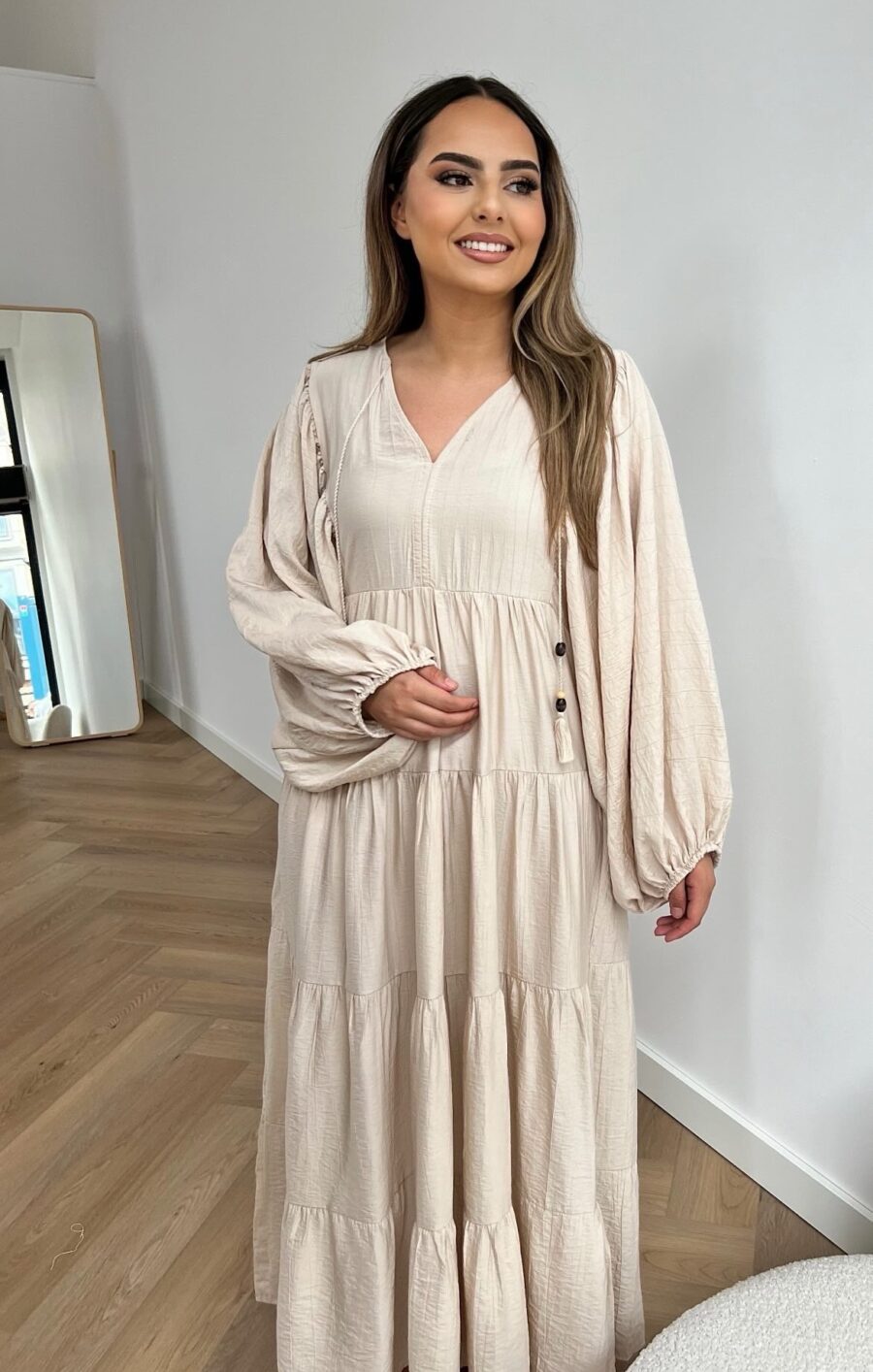 Nova summer dress - beige