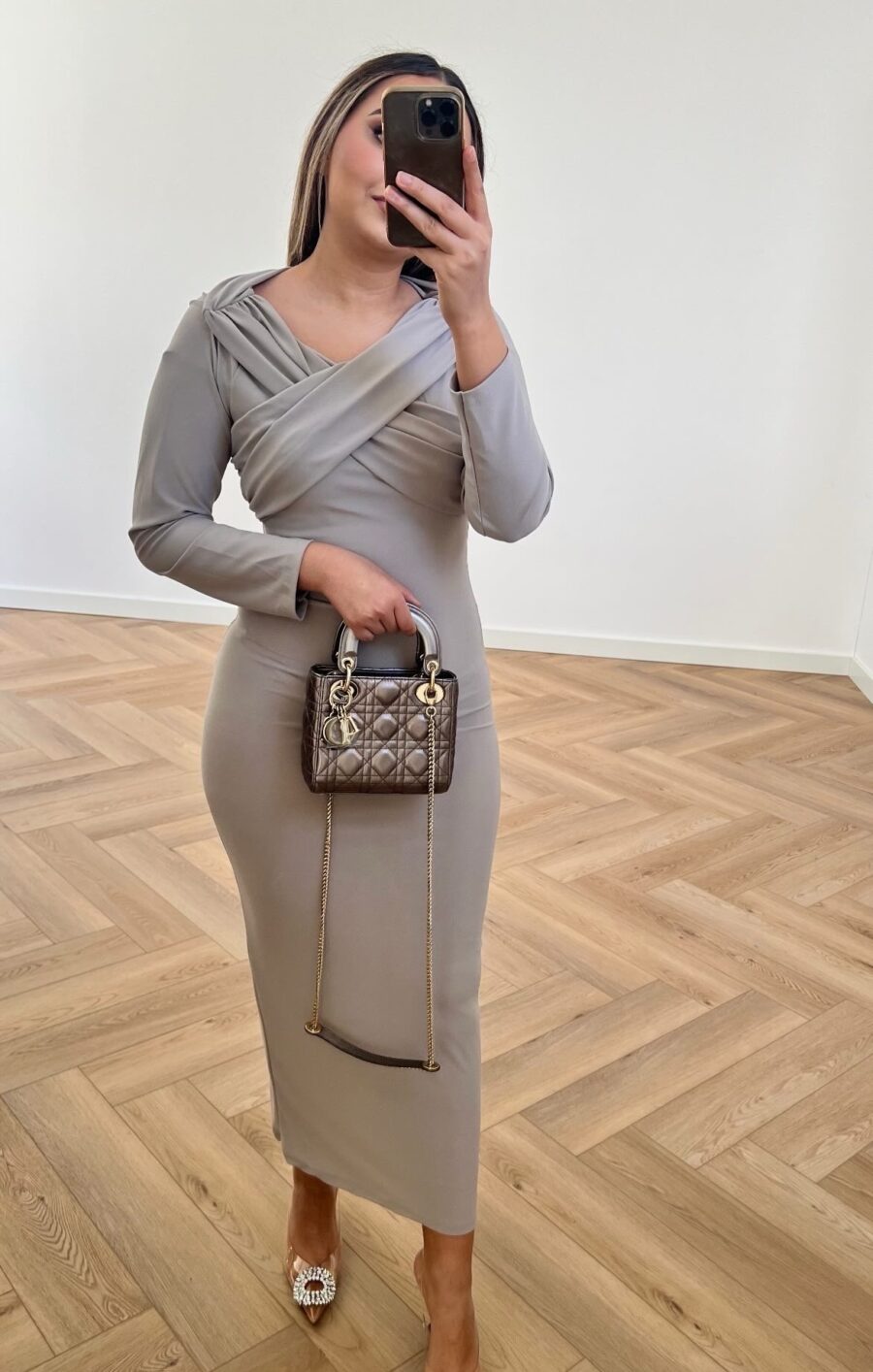 Seyma dress - taupe