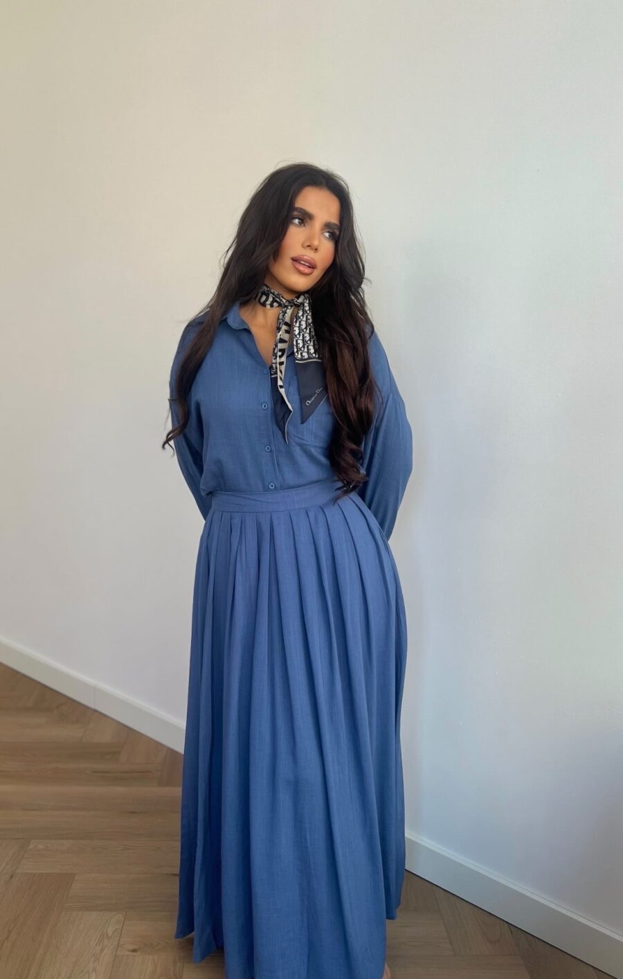 Lora linnen rok set