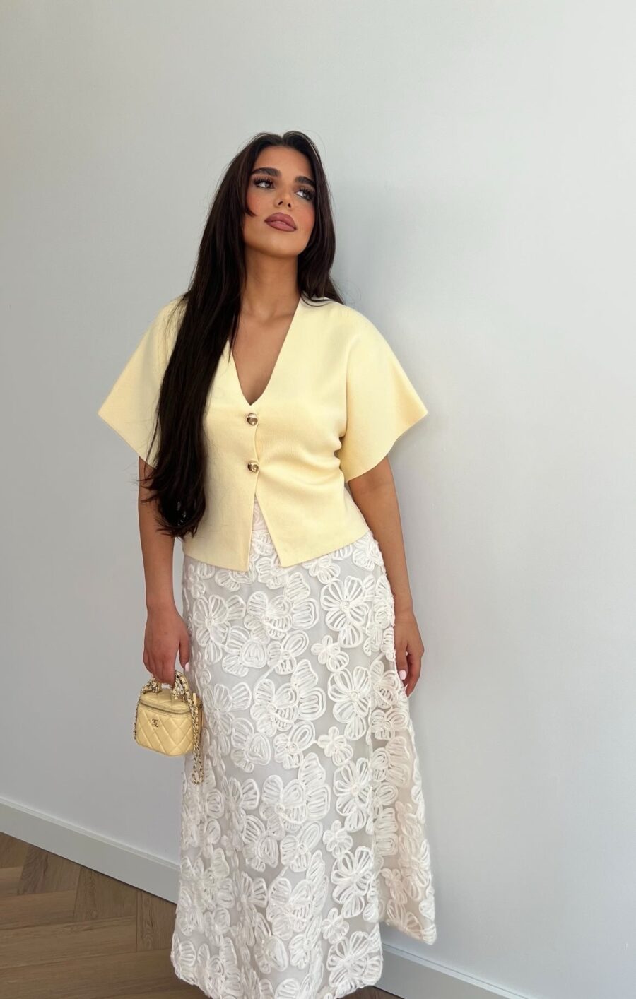 Luca top butteryellow