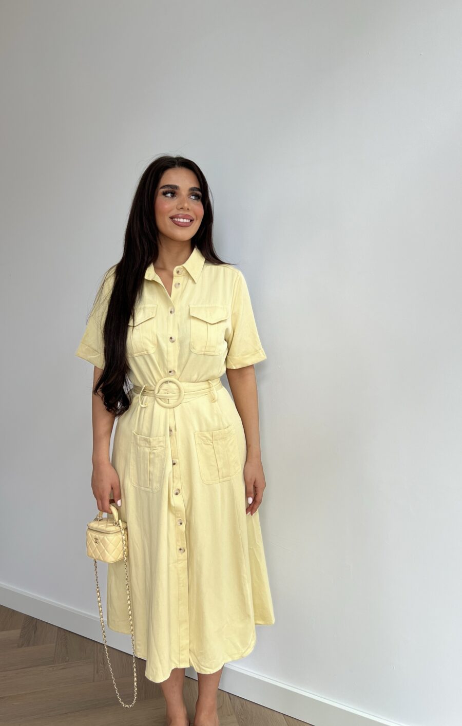 Fenna dress butteryellow