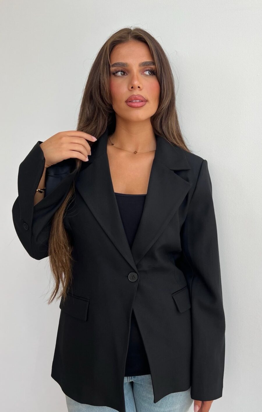 Classic black blazer