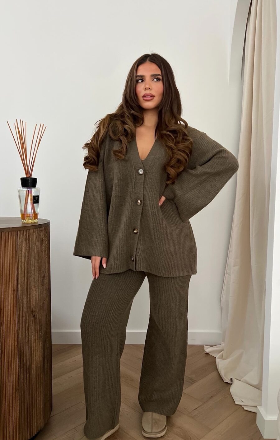 Meya set khaki