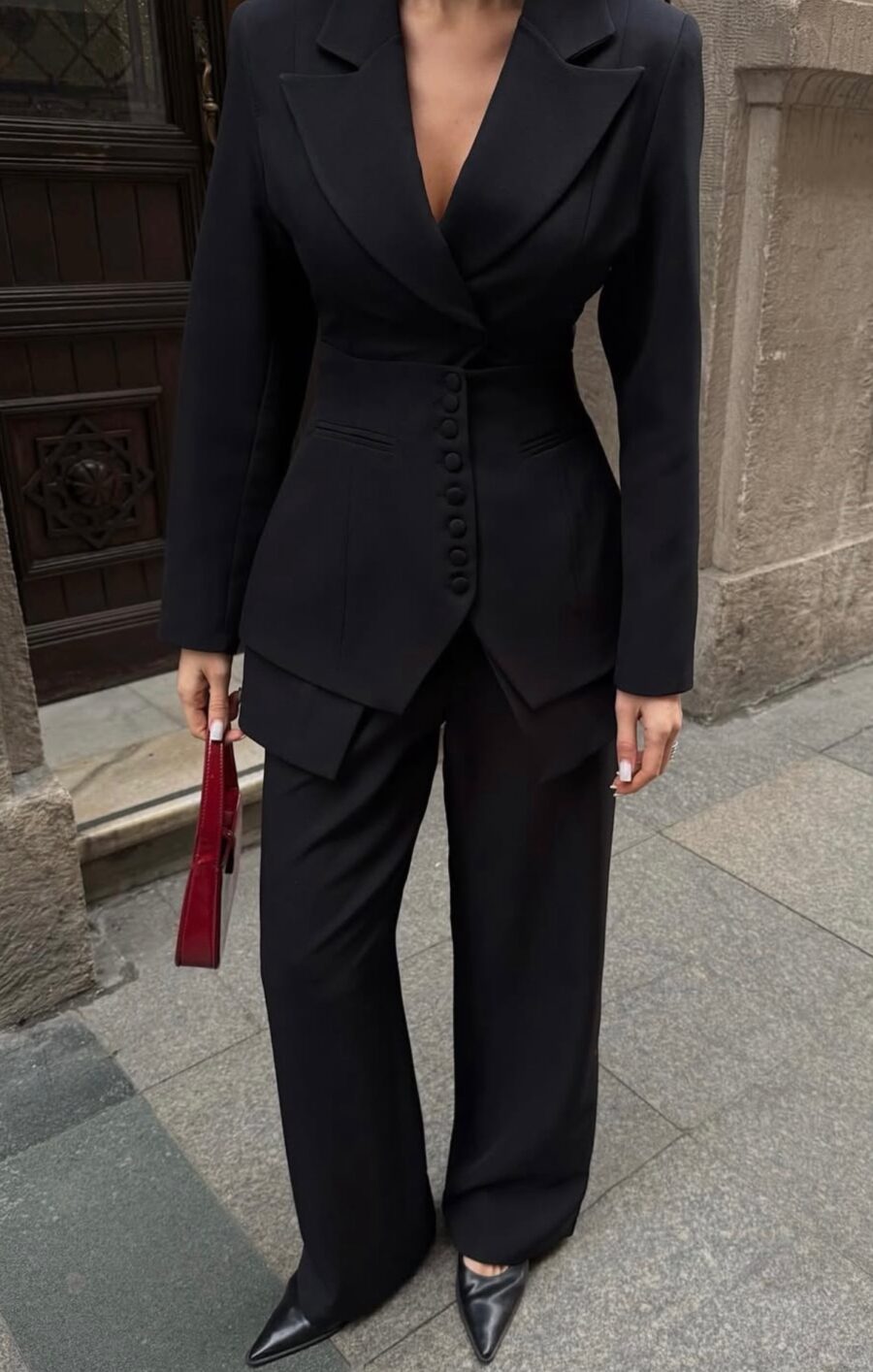 Signature suit black