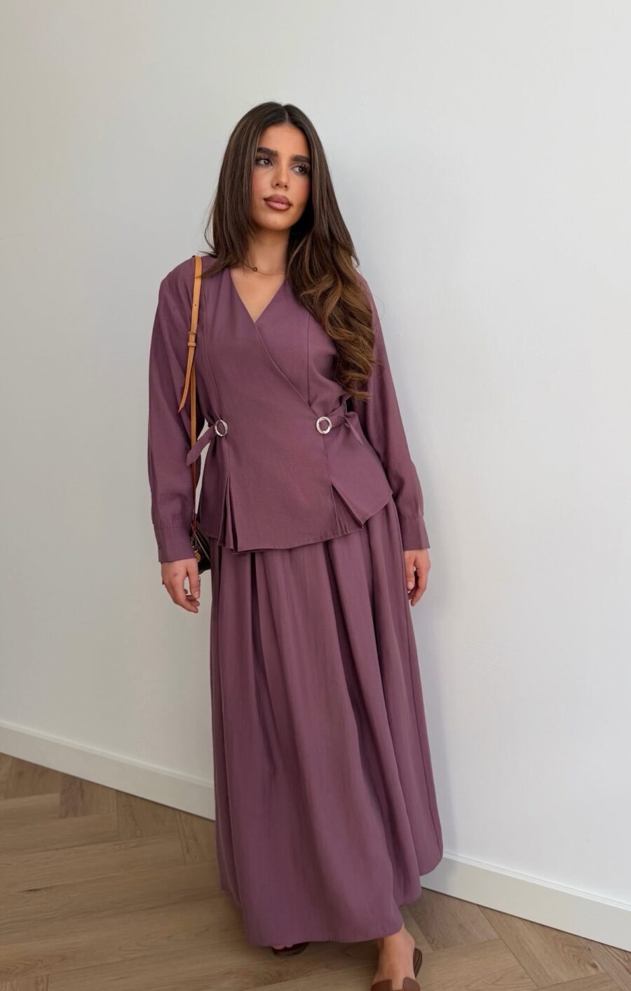 Mia skirt set mauve