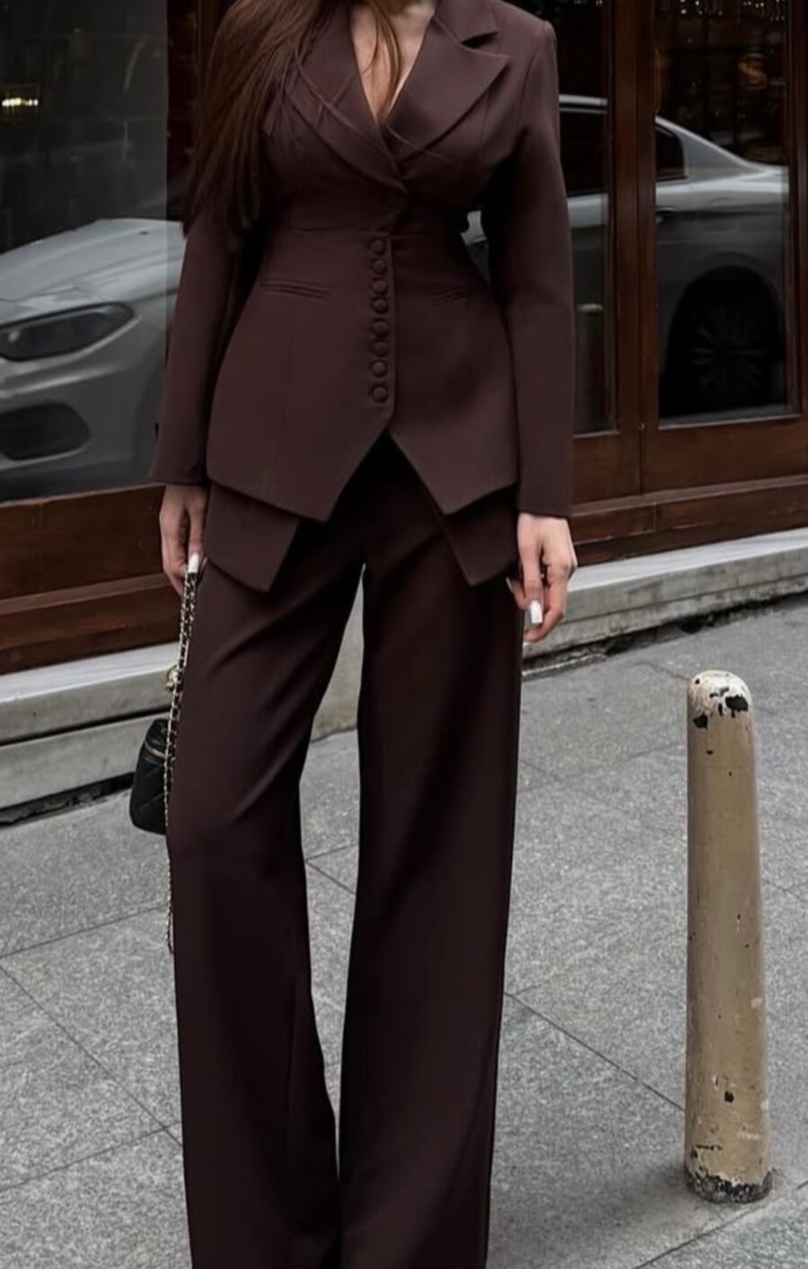 Signature suit brown