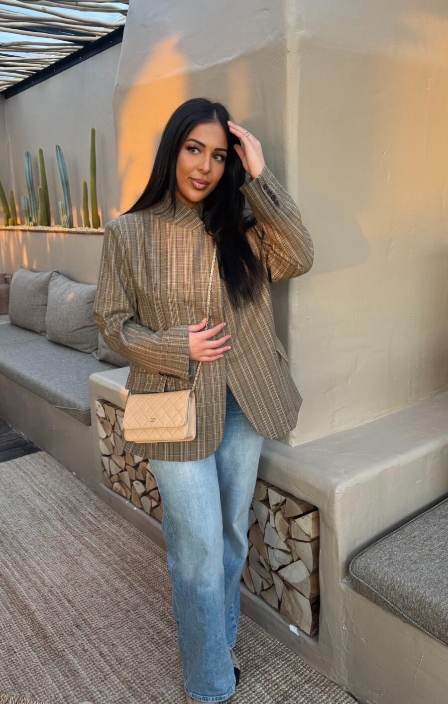 Dad oversized blazer