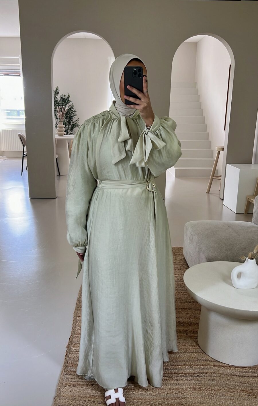 Aurea skirt set sage