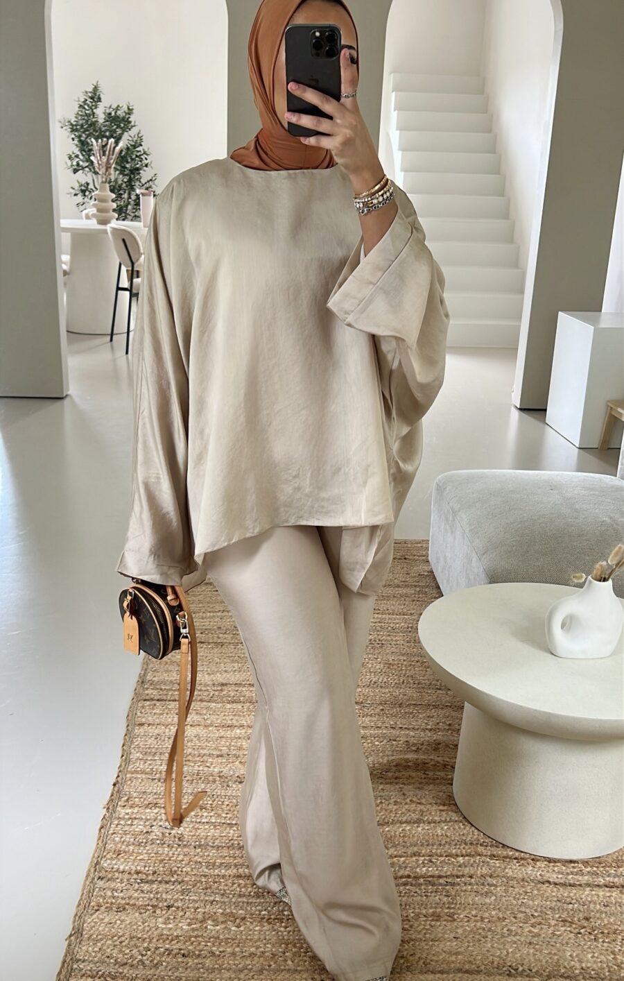 Elira set taupe