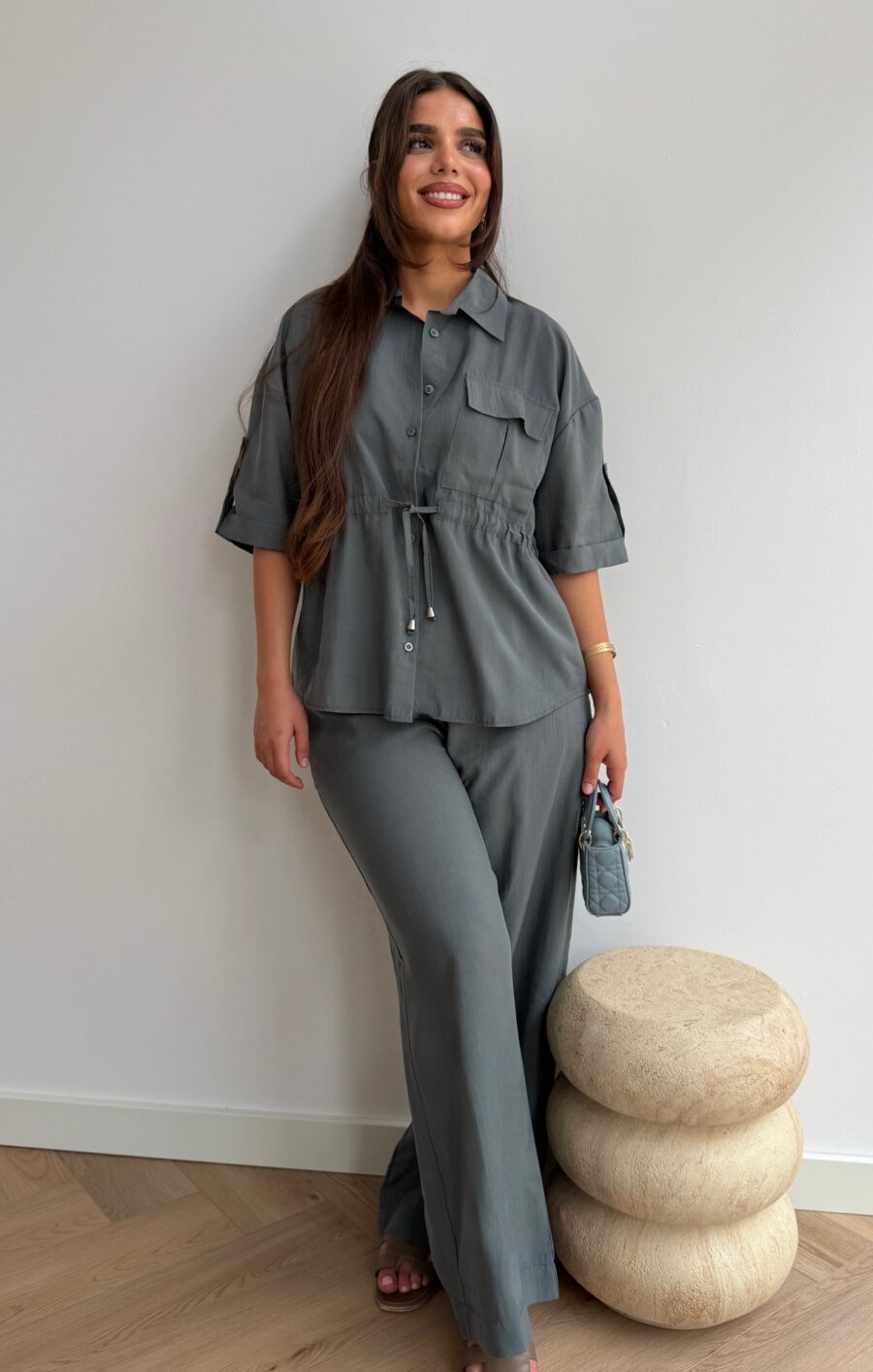Co-ord set smokegreen