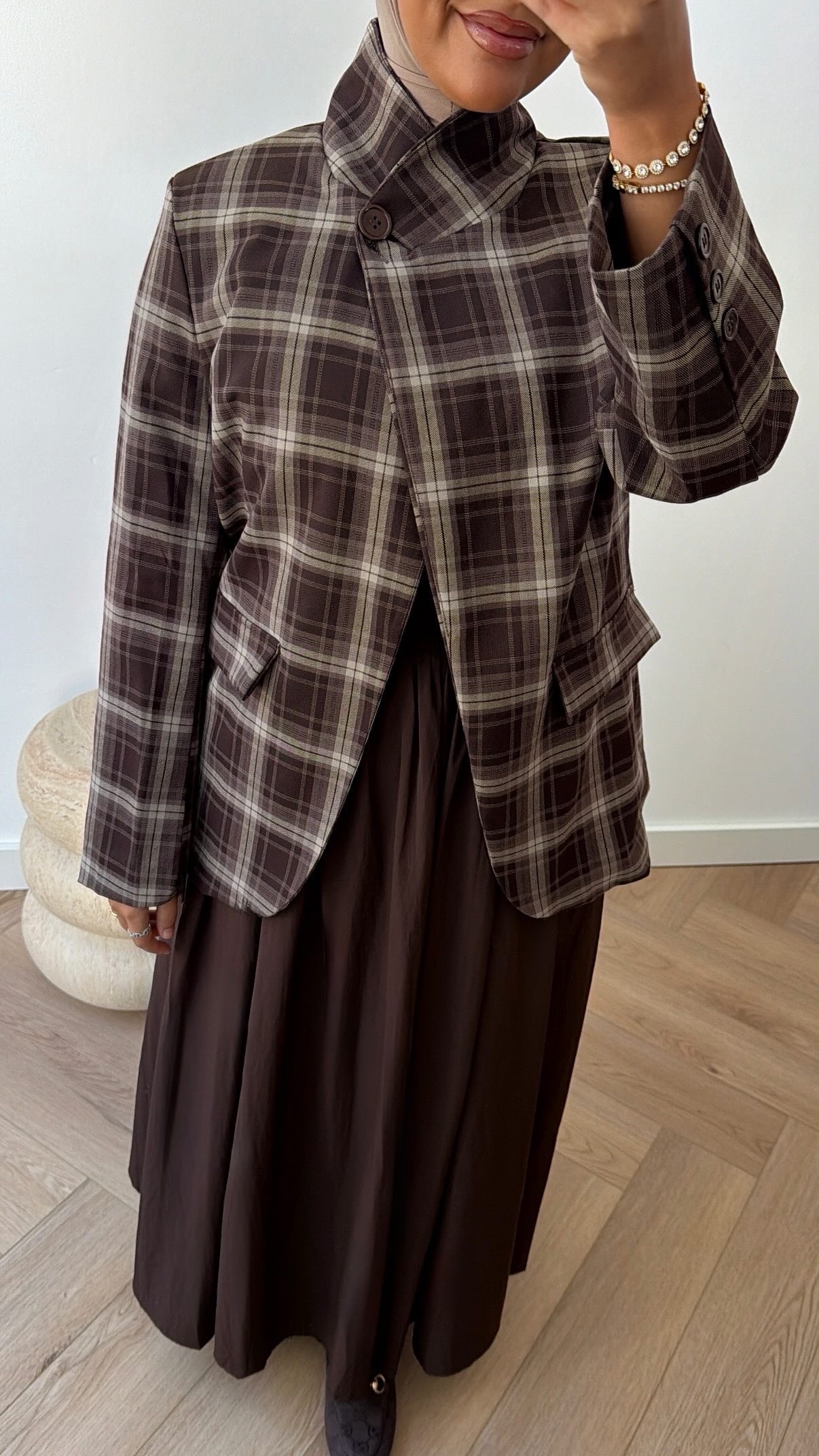 Vintage blazer chocolate