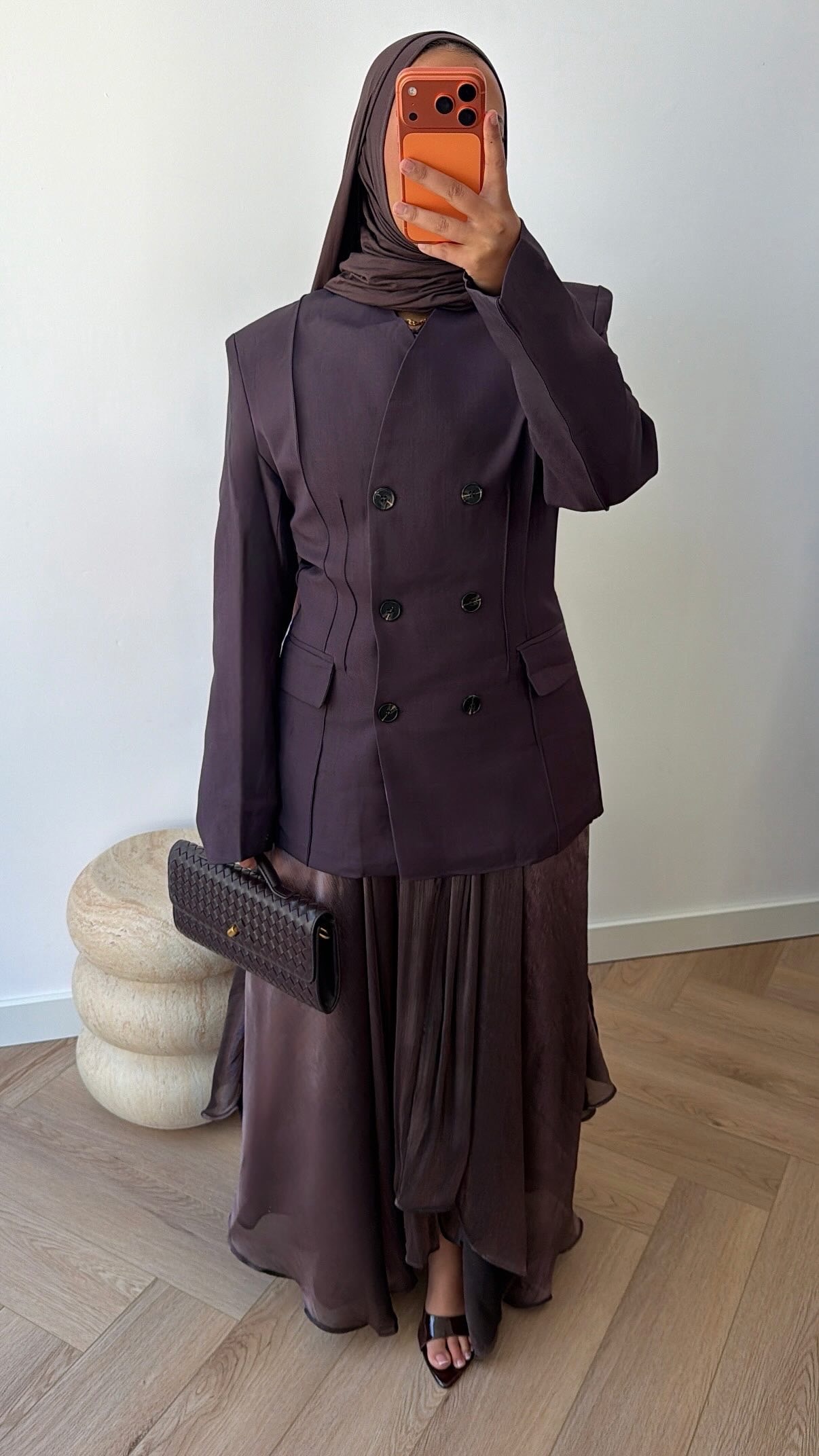 Plum blazer